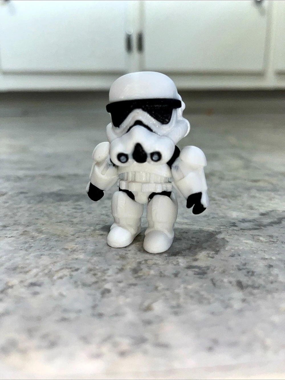 3D Printed Storm Trooper Action Figure